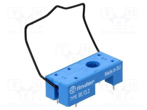Base, PIN: 5, 10A, 250VAC, PCB, para impressos, S.