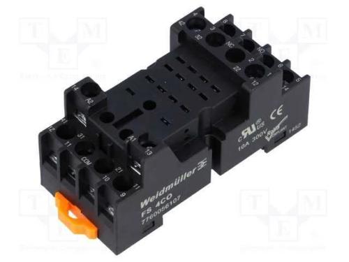 Base, PIN: 14, 10A, 300VAC, H: 30mm, W: 30,8mm, p.