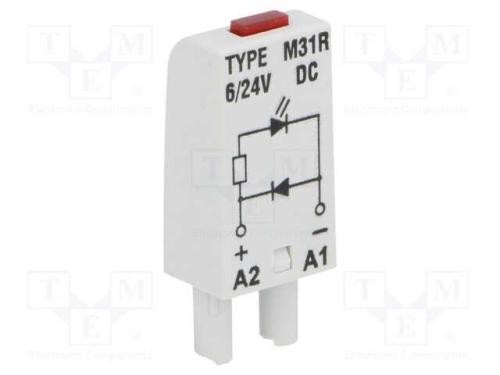 Módulo de proteção, base, Sinalização: LED, Cor: .