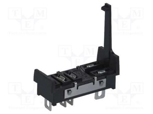 Base, PIN: 5, 10A, 250VAC, G2R-1-S,H3RN-1, soldad.