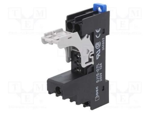 Base, 12A, 250VAC, para trilho DIN, -40÷70C, 55,7.