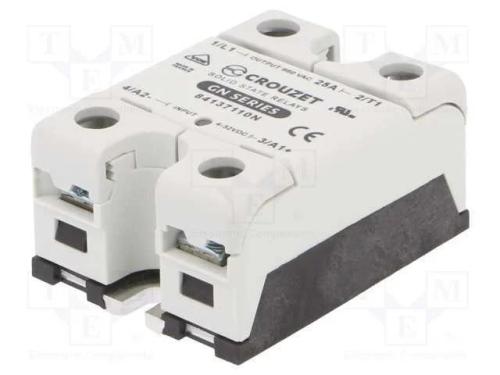 Relé: Semicondutores, Ucoma: 4÷32vdc, 25a, 48÷660vac, -40÷80c