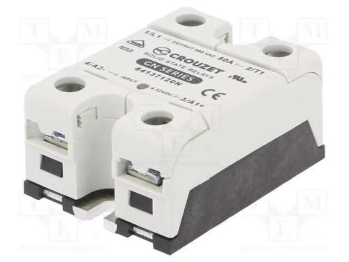 Relé: Semicondutores, Ucoma: 4÷32vdc, 50a, 48÷660vac, -40÷80c