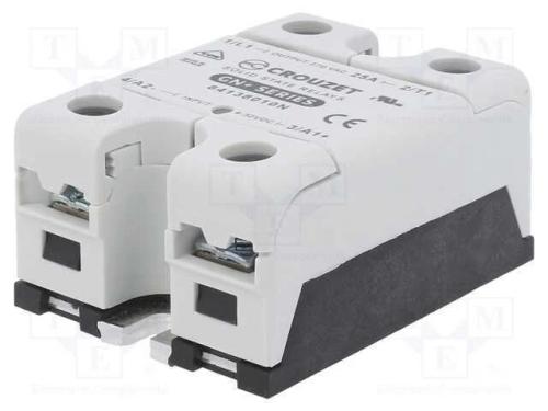 Relé: Semicondutores, Ucoma: 4÷32vdc, 25a, 12÷270vac, -40÷80c