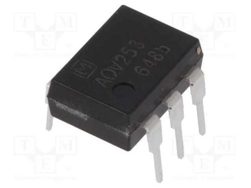 Relé: Semicondutores, Icoma Máx: 3ma, 200ma, Max.250vac, 5,5o, Dip6