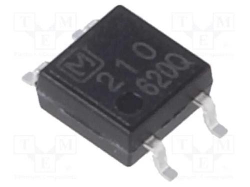 Relé: Semicondutores, Icoma Máx: 3ma, 120ma, Max.350vac, 17o, Sop4