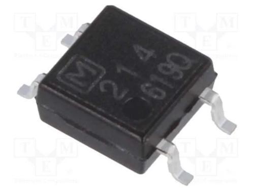 Relé: Semicondutores, Icoma Máx: 3ma, 100ma, Max.400vac, 25o, Sop4