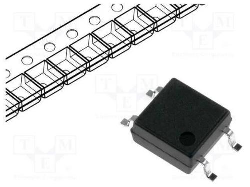 Relé: Semicondutores, Icoma Máx: 3ma, 100ma, Max.400vac, 26o, Sop4