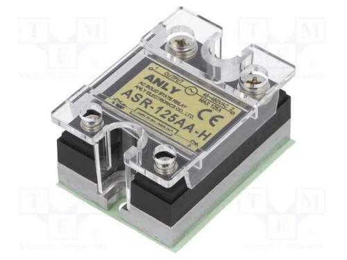 Relé: Semicondutores, Ucom: 80÷280vac, 125a, 48÷480vac, Série: Asr