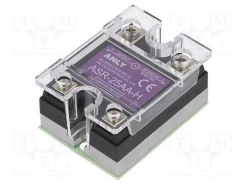 Relé: Semicondutores, Ucom: 80÷280vac, 25a, 48÷480vac, Série: Asr