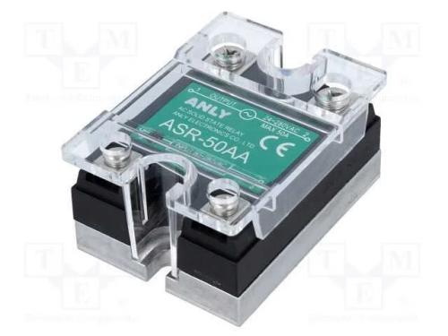 Relé: Semicondutores, Ucom: 80÷280vac, 50a, 24÷280vac, Série: Asr