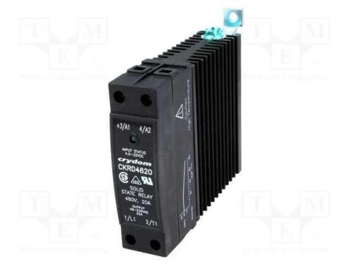 Relé: Semicondutores, Ucoma: 4÷32vdc, 20a, 48÷530vac, -40÷80c