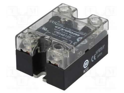 Relé: Semicondutores, Ucoma: 4÷32vdc, 125a, 48÷660vac, Roscado