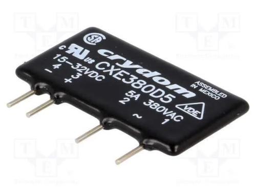 Relé: Semicondutores, Ucoma: 15÷32vdc, 5a, 48÷530vac, Tht, Sip