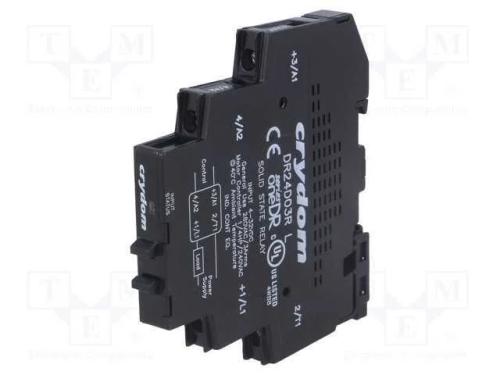 Relé: Semicondutores, Ucoma: 4÷32vdc, 3a, 24÷280vac, -30÷80c, Ip00