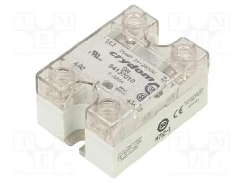 Relé: Semicondutores, Ucoma: 3÷32vdc, 25a, 24÷280vac