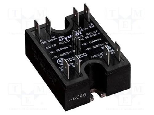 Relé: Semicondutores, Ucoma: 15÷32vdc, 40a, 48÷530vac, -40÷80c