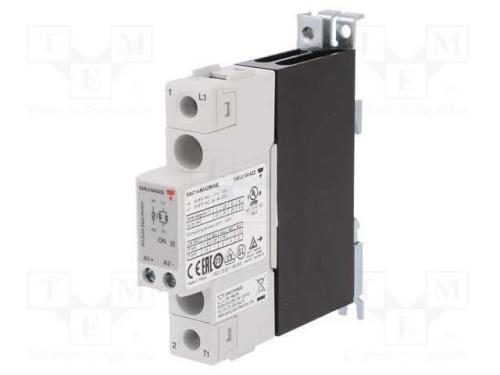 Relé: Semicondutores, Ucom: 20÷275vac, 25a, 42÷600vac, -40÷80c