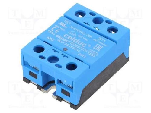 Relé: Semicondutores, Ucoma: 20÷265vdc, Ucom: 20÷265vac, 75a, Ip20
