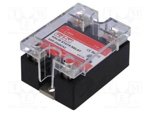 Relé: Semicondutores, Ucom: 90÷250vac, 25a, 44÷440vac, Série: Ssr-Z