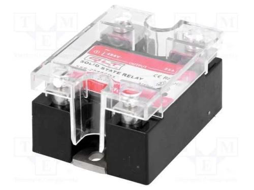 Relé: Semicondutores, Ucoma: 4÷32vdc, 25a, 44÷440vac, Série: Ssr-Z