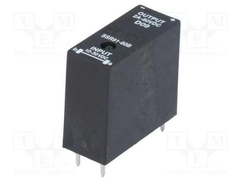 Relé: Semicondutores, Spst-No, Ucoma: 10÷30vdc, 2a, Max.60vdc