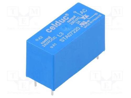 Relé: Semicondutores, Spst-No, Ucoma: 15÷30vdc, Ucom: 15÷30vac, 2a