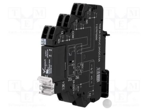 Relé: de Interface, Dpdt, Ucoma: 24÷230vdc, Ucom: 24÷230vac, 3,5a