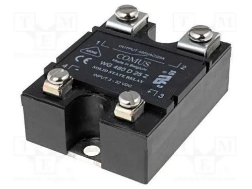 Relé: Semicondutores, Ucoma: 3÷32vdc, 75a, 24÷530vac, -20÷80c