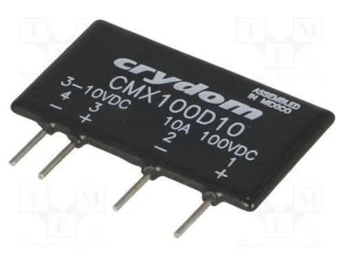 Relé: Semicondutores, Ucoma: 3÷10vdc, 10a, 0÷100vdc, Tht, Sip