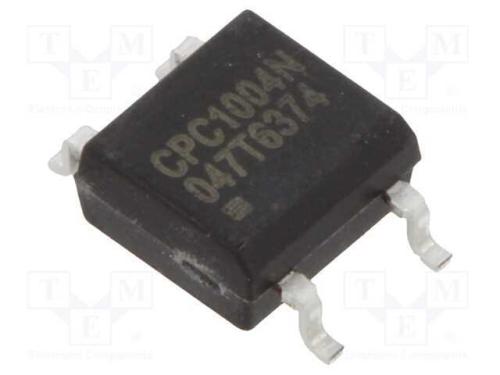 Relé: semicondutores, 300mA, max.100VDC, SMT, SOP.