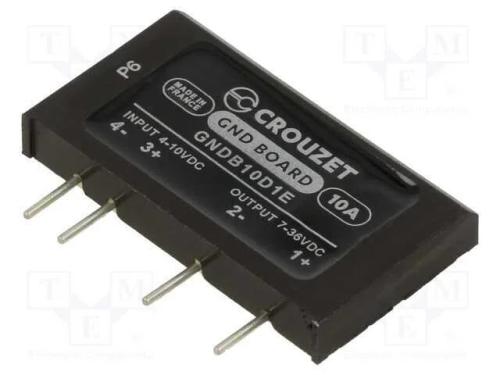Relé: Semicondutores, Ucoma: 4÷10vdc, Versão: de Tensão Estável