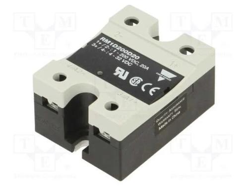 Relé: Semicondutores, Ucoma: 4,5÷32vdc, 20a, 1÷200vdc, Série: Rm1d