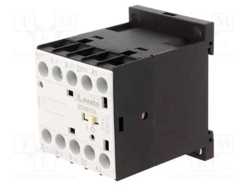 Contator: 3 Polos, No X3, Contatos Auxiliares: Nc, 230vac, 6a, Bg