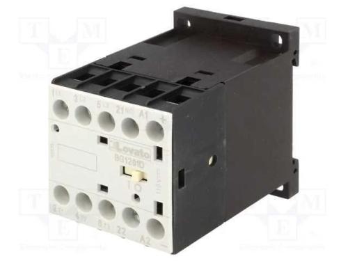 Contator: 3 Polos, No X3, Contatos Auxiliares: Nc, 110vdc, 12a