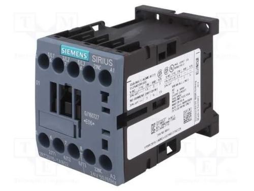 Contator: 3 Polos, No X3, Contatos Auxiliares: Nc, 24vac, 7a, 3rt20