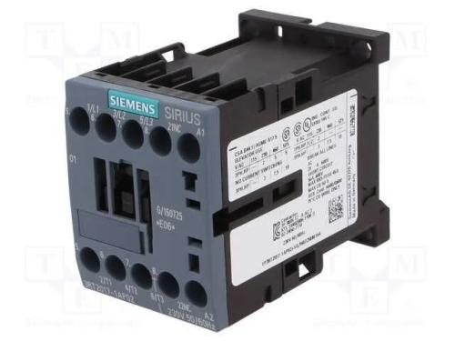 Contator: 3 Polos, No X3, Contatos Auxiliares: Nc, 230vac, 12a