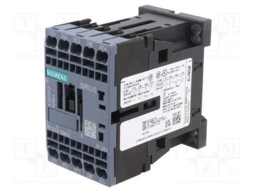 Contator: 3 Polos, No X3, Contatos Auxiliares: Nc, 24vdc, 17a, 690v