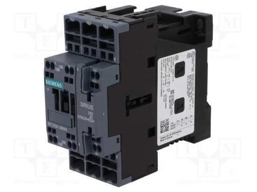 Contator: 3 Polos, No X3, Contatos Auxiliares: No + Nc, 24vdc, 40a