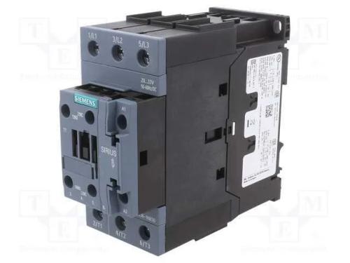 Contator: 3 Polos, No X3, Contatos Auxiliares: No + Nc, 20÷33vac