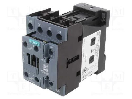 Contator: 4-De Polo, No X4, Contatos Auxiliares: No + Nc, 24vdc