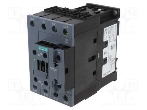Contator: 4-De Polo, No X4, Contatos Auxiliares: No + Nc, 230vac
