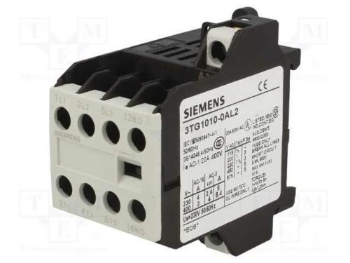 Contator: 4-De Polo, No X4, 230vac, 8,4a, 3tg10