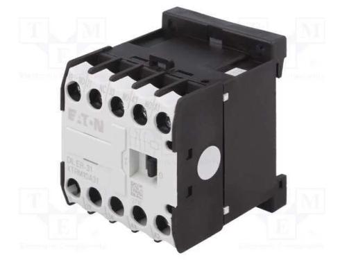 Contator: 4-de polo, NC + NO x3, 230VAC, 6A, DILE.