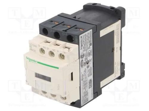 Contator: 3 Polos, No X3, Contatos Auxiliares: No + Nc, 48vdc, 9a