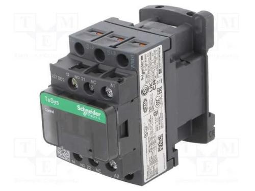 Contator: 3 Polos, No X3, Contatos Auxiliares: No + Nc, 400vac, 9a