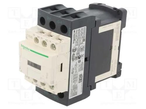 Contator: 3 Polos, No X3, Contatos Auxiliares: No + Nc, 24vdc, 25a
