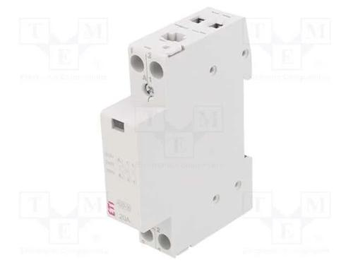 Contator: 2-De Polo de Instalação, 20a, 230vac, No X2