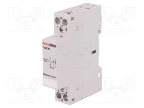 Contator: 2-De Polo de Instalação, 32a, 220÷230vac, 220÷230vdc