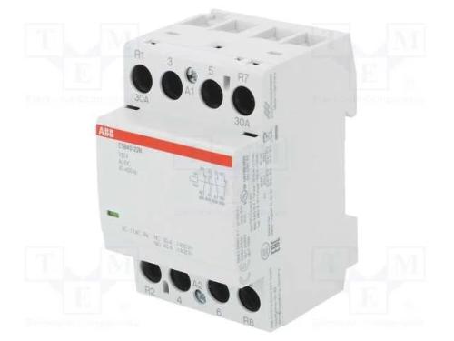 Contator: 4-De Polo de Instalação, 40a, 230vac, 230vdc, -25÷55c